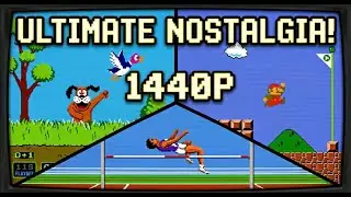 Pure Nostalgia: Super Mario, Duck Hunt and Track and Field Gameplay
