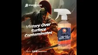 Peleus Panel Prep Being Used As A Glass Cleaner