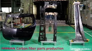 Nissan Carbon fiber parts production