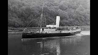 Slide show of UK Steam Ships copied from Glass plate Negatives early 1950s'