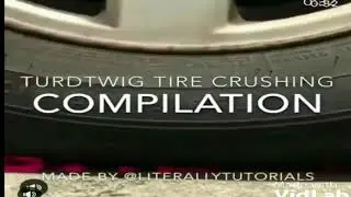 *TURDTWIG TIRE CRUSHING COMPILATION*