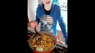 Spaghetti saus van Sam