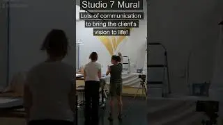 Working on Portland mural! #mural #muralart