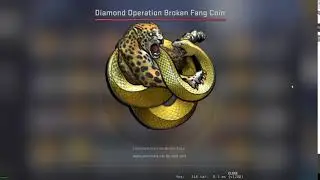 CS:GO Operation Broken Fang DIAMOND COIN