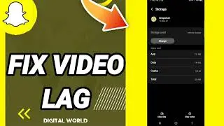 How to fix video lag On Snapchat
