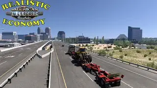 American Truck Simulator  Realistic Economy  Headed back to Louisiana to help