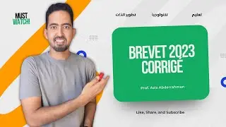 BREVET #Math 2023 Corrigé (Partie 1) || Prof. Aziz Abderrahman