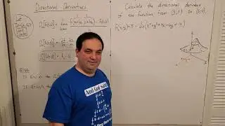 Multivariable Calculus -- Directional Derivatives and The Gradient
