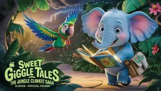 Sweet Giggle Tales | Official Teaser | Episode 2 The Jungle Climate Saga | Pixar Style Jungle Comedy