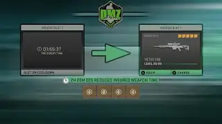DMZ: How To Get Insured Weapon Back FAST EASY! ( Under 1 Game / SOLO )