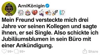 [GANZE STORY] Mein Freund versteckte mich drei Jahre vor seinen Kollegen und sagte ihnen, er sei Sin