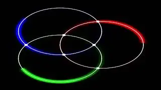 PolyRhythm: 3 Circles Collide with Sound and Light
