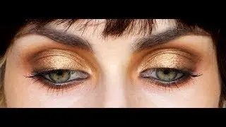 Rich, Orange Autumnal Eyes; Makeup Tutorial.