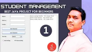 Java Student Management System Project - part 1 | Learn Swing and JDBC Integration | JavaUnlocked