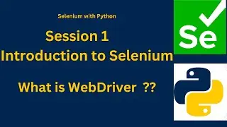 Session 1: Introduction to Selenium WebDriver | Selenium Automation Tutorials #selenium #webdriver