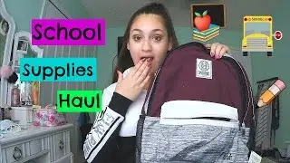 School Supplies Haul 2016!!
