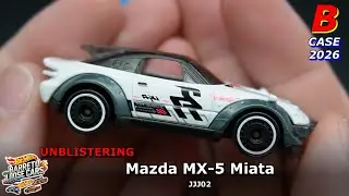 Mazda MX-5 Miata (JJJ02) | Main Line 2026 - 001/250 | Hot Wheels | 1/64 | Loose