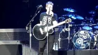 Nickelback - Funny moments with panties - Live @ Budapest 08.11.2013