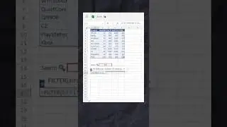Create Search Bar in Excel