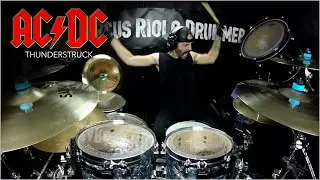 AC/DC - Thunderstruck (Drum Cover) Marcus Riolo Drummer