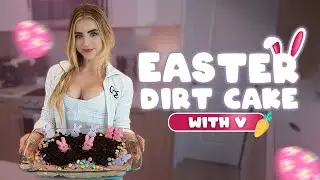 Easter Dirt Cake You Can&rsquo;t Resist 😋 | StretchWithVTV&rsquo;s Fun Holiday Treat!