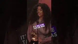 The reason SZA said hi to Taylor Swift ❤️