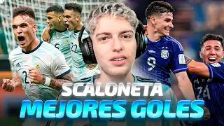 DAVOO XENEIZE REACCIONA A LOS MEJORES GOLES DE LA SCALONETA (2018-2023) - SELECCION ARGENTINA