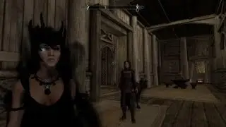 Skyrim_Why are my eyes glowing blue? This just started happening.