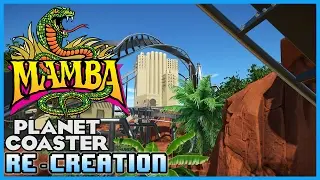 BLACK MAMBA! Re-creation! Coaster Spotlight 35 #PlanetCoaster