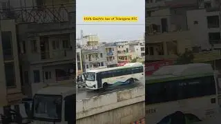 Fully Electric bus of Telangana RTC 💯 #trending #shorts #bus #travel
