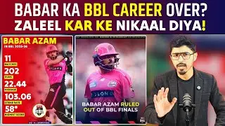 Big Call in BBL! Sydney Sixers Drop Babar Azam Before Knockout Game