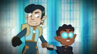 Gus&rsquo;s impressive illusion magic / The Owl House Labyrinth Runners