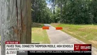 Paved trail connects schools in Alabaster