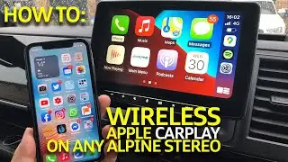 How To Get Wireless Apple CarPlay On An Alpine Stereo