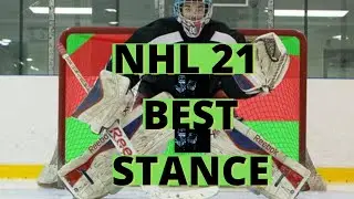 Best Goalie Stance NHL 21 !