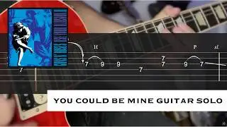 Guitar Tab | You Could Be Mine Solo | Guns N&rsquo; Roses (Slash)