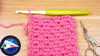 Uncinetto | Idea per un motivo con maglie basse | Motivo semplice per principianti