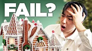 I Tried to Make the BEST GINGERBREAD HOUSE EVER *fail?*