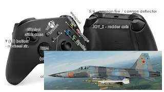 Xbox X S series controller F-5E profile - DCS
