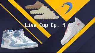 Live Cop Ep. 4  Jordan 1 Hyper Royal, Yeezy Slides etc.