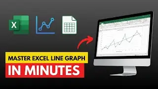 Быстрое построение линейного графика в Excel