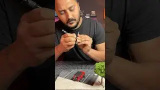 Miniature Street Light with Working LED | DIY Realistic Model