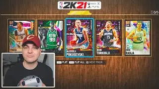 The GLITCHIEST Cards Draft! NBA 2K21 MyTeam Draft Mode