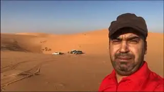 مغامرة جعفر السلطان (سناب خبركم) مع فريق عشاق الصحراء في عروق التوضيحية على طريق الخرج