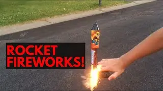 Lighting Fireworks Rockets! FIREWORKS DEMO