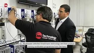 Project ZMS 2/2018: Hirschmann Industrial Networks Certification Training at AbuNayaan