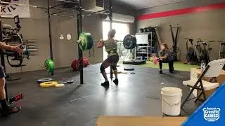 Tia-Clair Toomey - Event 2 - 1 Rep Max Front Squat - 2020 CrossFit Games