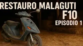Malaguti F10 ritrovato dopo 20 anni:  inizia la rinascita