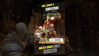 Maxed Real Kratos 😲 Draupnir Spear Build Vs Miklimunnr #bestbuild #gmgow #kratos #codegamereyes