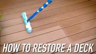 How To Restore A Deck || Dr Decks